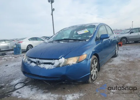 2007 Honda Civic Lx из США, поврежденный, VIN 1HGFA16567L067633
